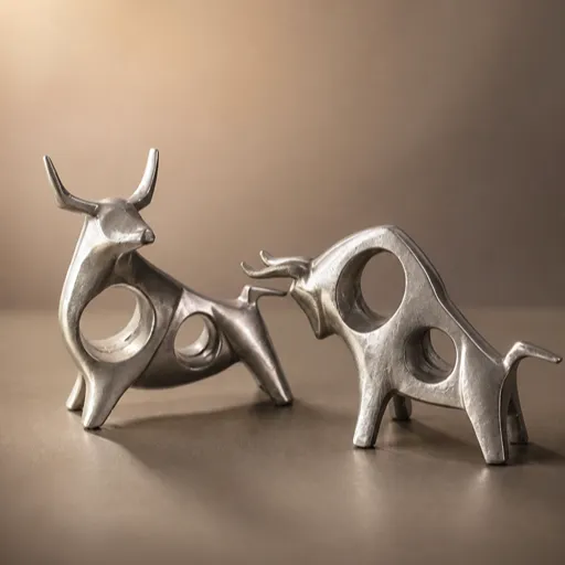 bull-decor استند گاو نر و ماده - تصویر 1