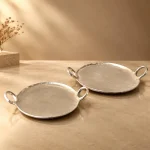 سینی دو عددی دسته گرد شنی
