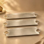 سینی سه سایز دسته گرد - تصویر 2